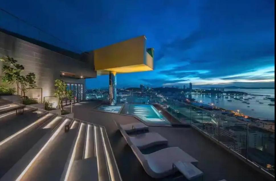 The Edge Central Pattaya Seaview With Infinity Pool & Free Netflix エクステリア 写真